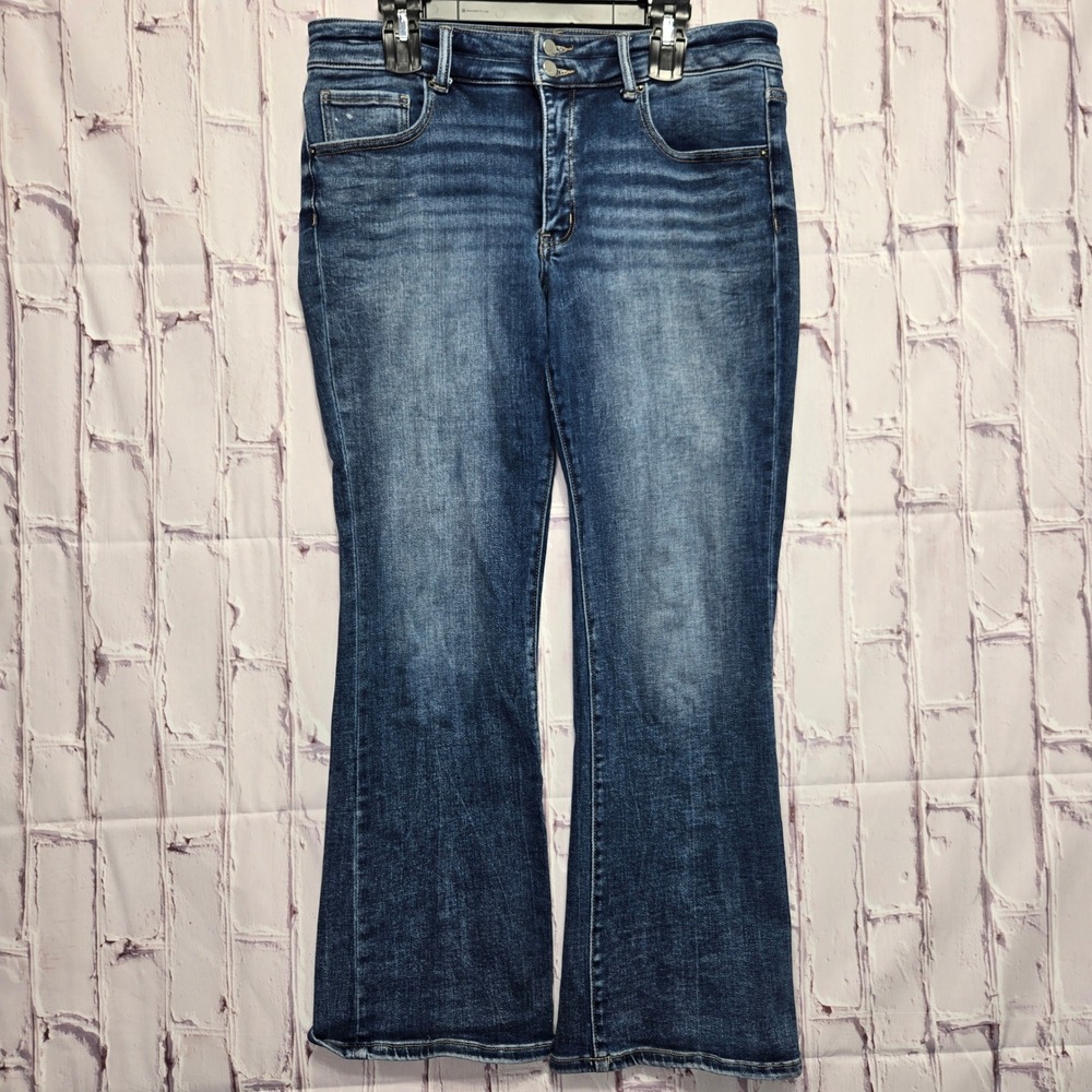 BKE Payton Bootcut Jeans Blue Mid Rise Universal Stretch Fit Denim Womens 31x30